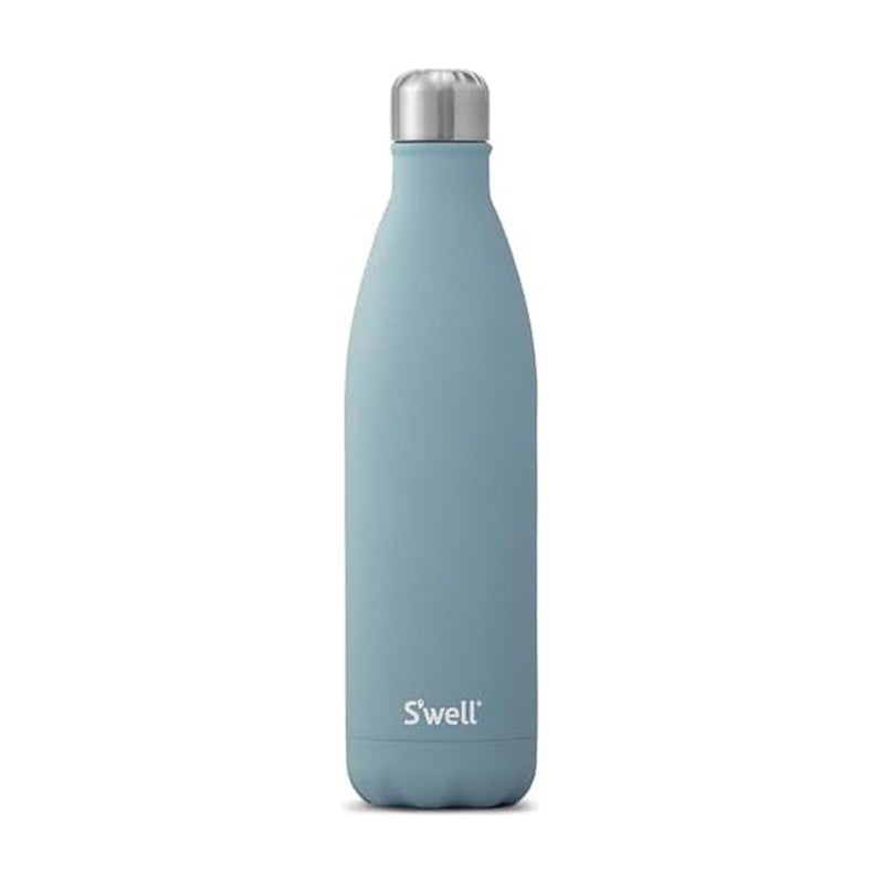S'well Stainless Steel Water Bottle, 25oz, Aquamarine, Triple Layered Vacuum Insulated Containers Keeps Drinks Cold for 48 Hours and Hot for 24, BPA Free, Perfect for On the Go - Image 1